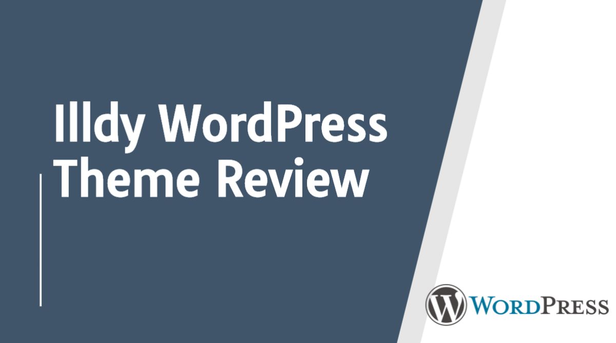 illdy WordPress Theme Review