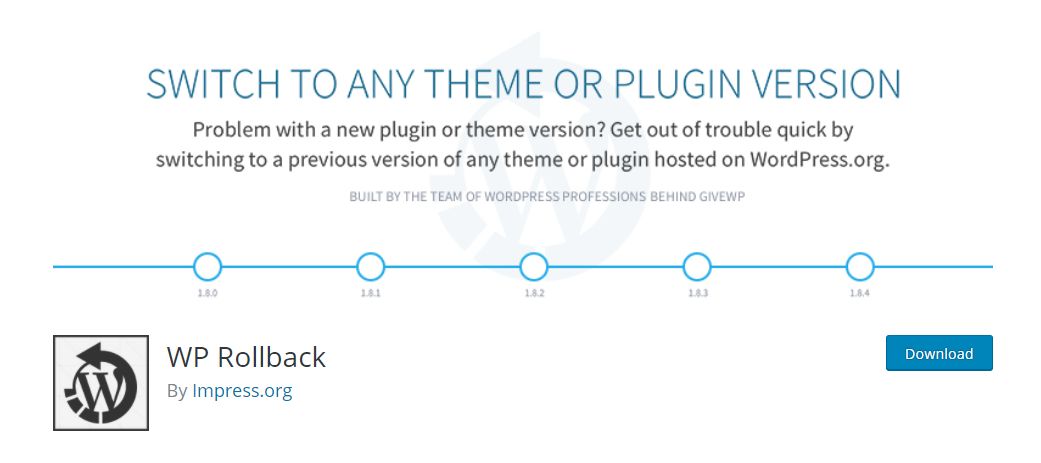How to Update and Backdate Plugins in WordPress