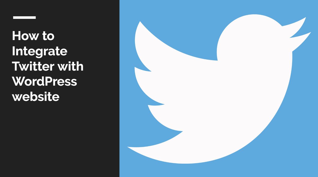 How to Integrate Twitter in WordPress