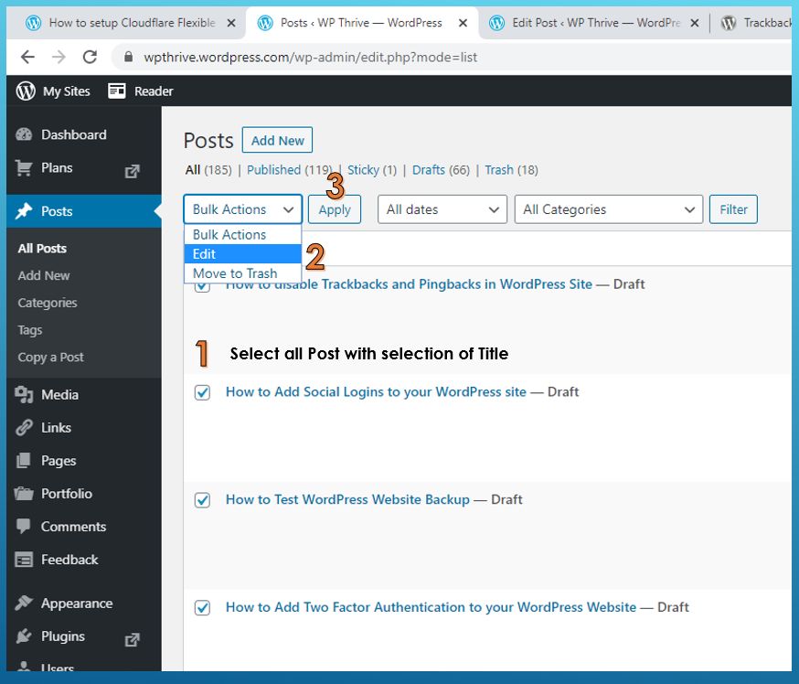 How to disable Trackbacks and Pingbacks in WordPress
