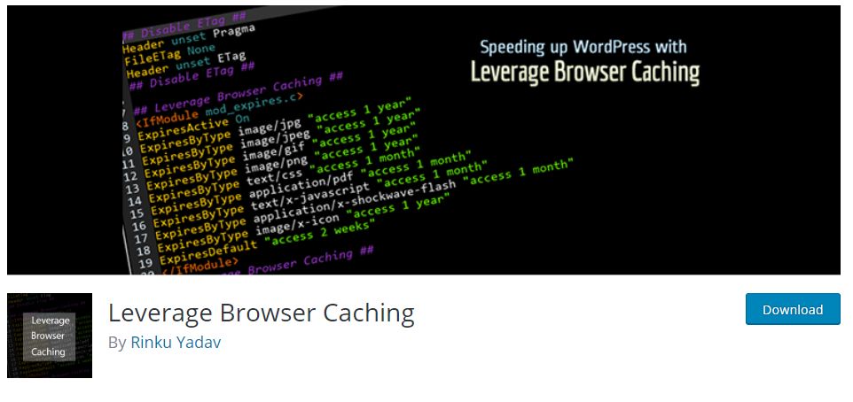 How to Enable Leverage Browser caching in WordPress
