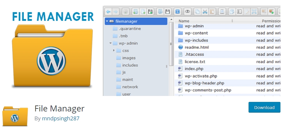 How to Add WordPress File Manager on WordPress Dashboard